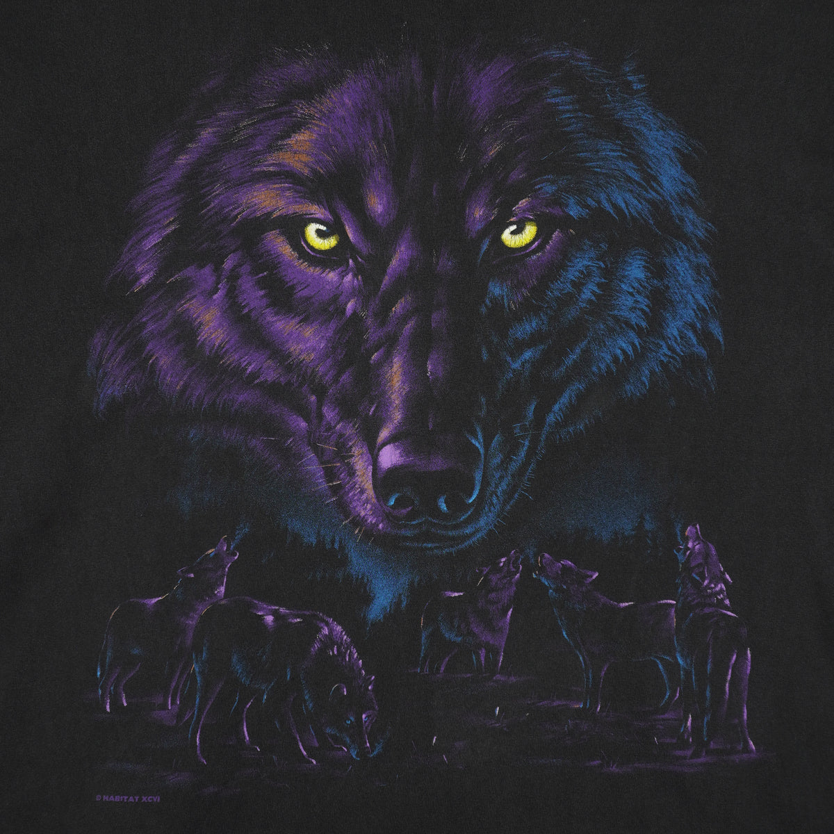 Vintage (Habitat) - Wolf Extinction Is Forever Las Vegas T-Shirt 1990s XX-Large