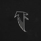NFL - Atlanta Falcons Big Logo T-Shirt 1995 X-Large Vintage Retro Football