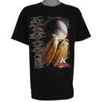 Vintage (Wildman) - Kannapolis Intimidators Baseball Glove T-Shirt 2000 Large Vintage Retro Baseball