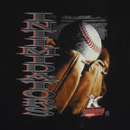 Vintage (Wildman) - Kannapolis Intimidators Baseball Glove T-Shirt 2000 Large Vintage Retro Baseball