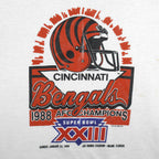 NFL - Cincinnati Bengals Super Bowl XXIII Champions 1988 Large Vintage Retro Football