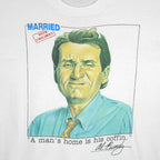 Vintage (Stedman) - Al Bundy Married With Children Caricature T-Shirt 1987 X-Large Vintage Retro