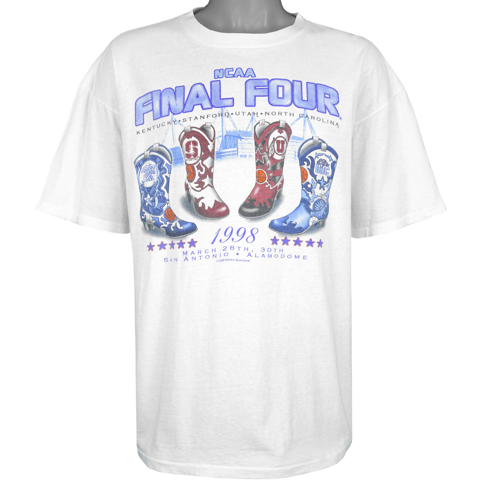 NBA (Sahara) - San Antonio Spurs NBA Final Champs T-Shirt 1998 X-Large Vintage Retro Basketball