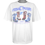NBA (Sahara) - San Antonio Spurs NBA Final Champs T-Shirt 1998 X-Large Vintage Retro Basketball