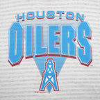 Vintage NFL (Logo 7) - Houston Oilers Pinstripe T-Shirt 1992 Medium in gray