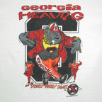NCAA (Oneita) - Georgia Heavy G Single Stitch T-Shirt 1990 X-Large Vintage Retro