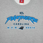 NFL - Grey Carolina Panthers Crew Neck Sweatshirt 2000s Large Vintage Retro Football