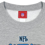 NFL - Grey Carolina Panthers Crew Neck Sweatshirt 2000s Large Vintage Retro Football