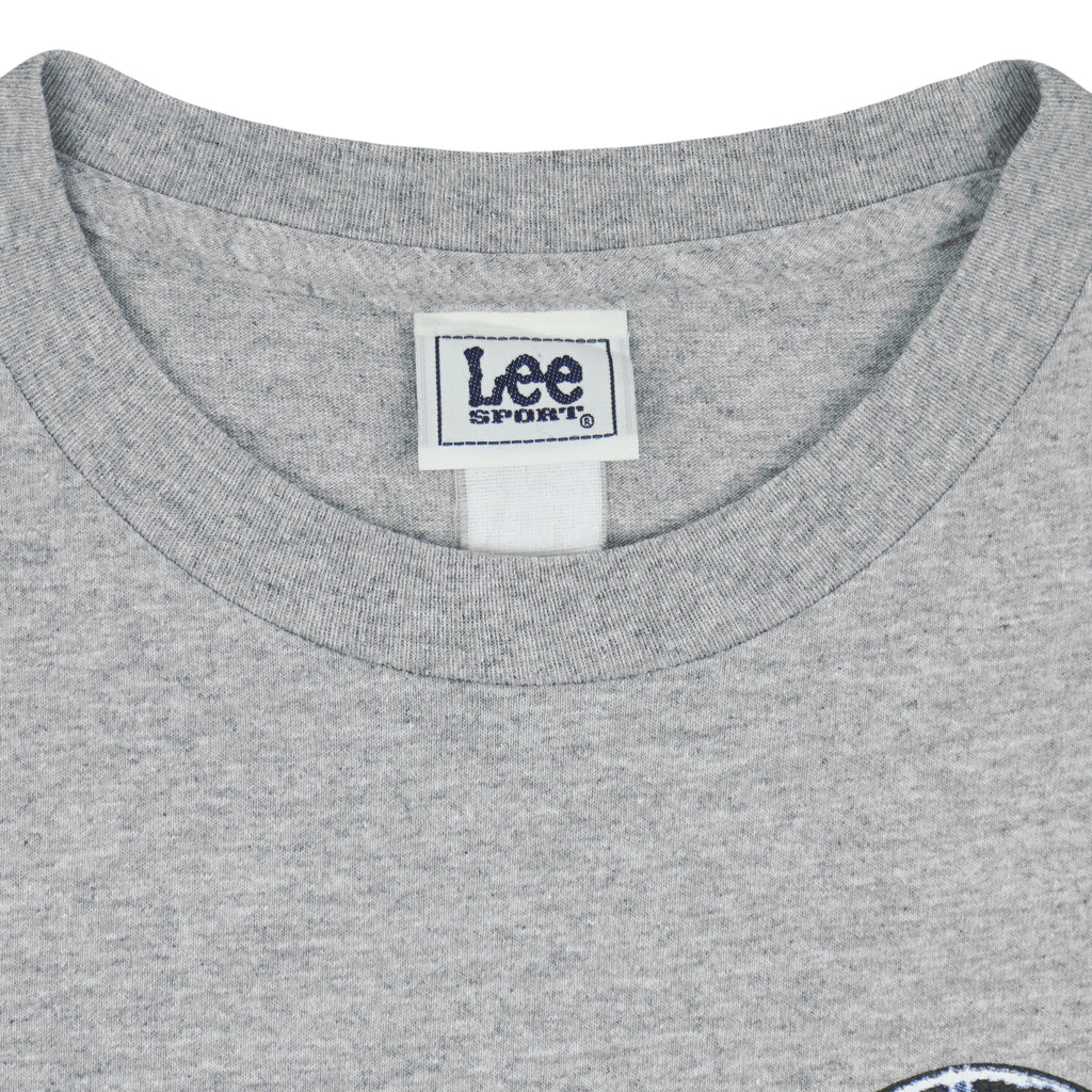 NHL (Lee) - Grey Tampa Bay Lightning Stanley Cup Champions T-Shirt 2004 Large Tall Vintage Retro Hockey