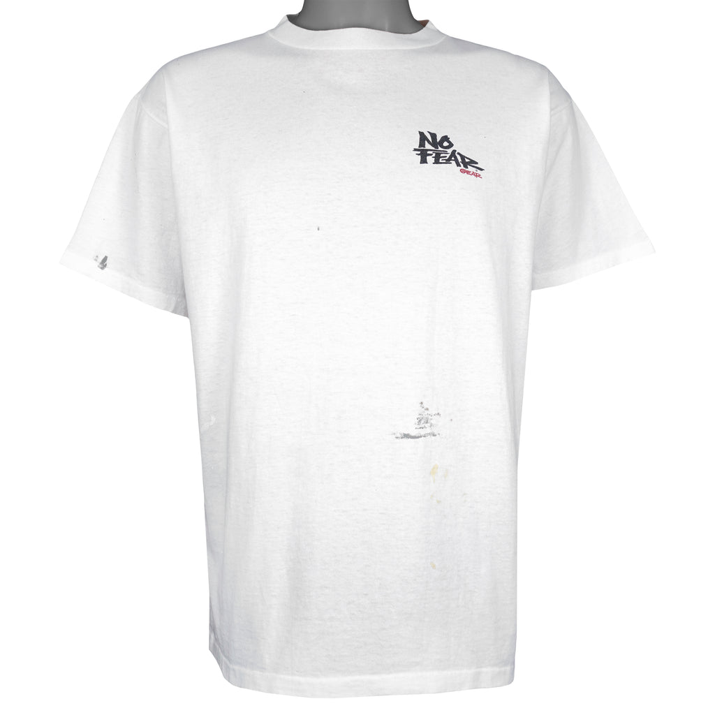 Vintage (No Fear) - Shut Up And Jump T-Shirt 1990s Large Vintage Retro