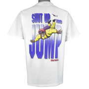 Vintage (No Fear) - Shut Up And Jump T-Shirt 1990s Large Vintage Retro