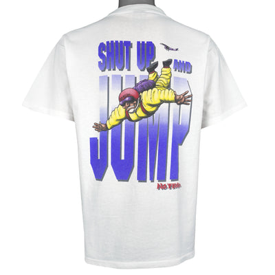 Vintage (No Fear) - Shut Up And Jump T-Shirt 1990s Large
