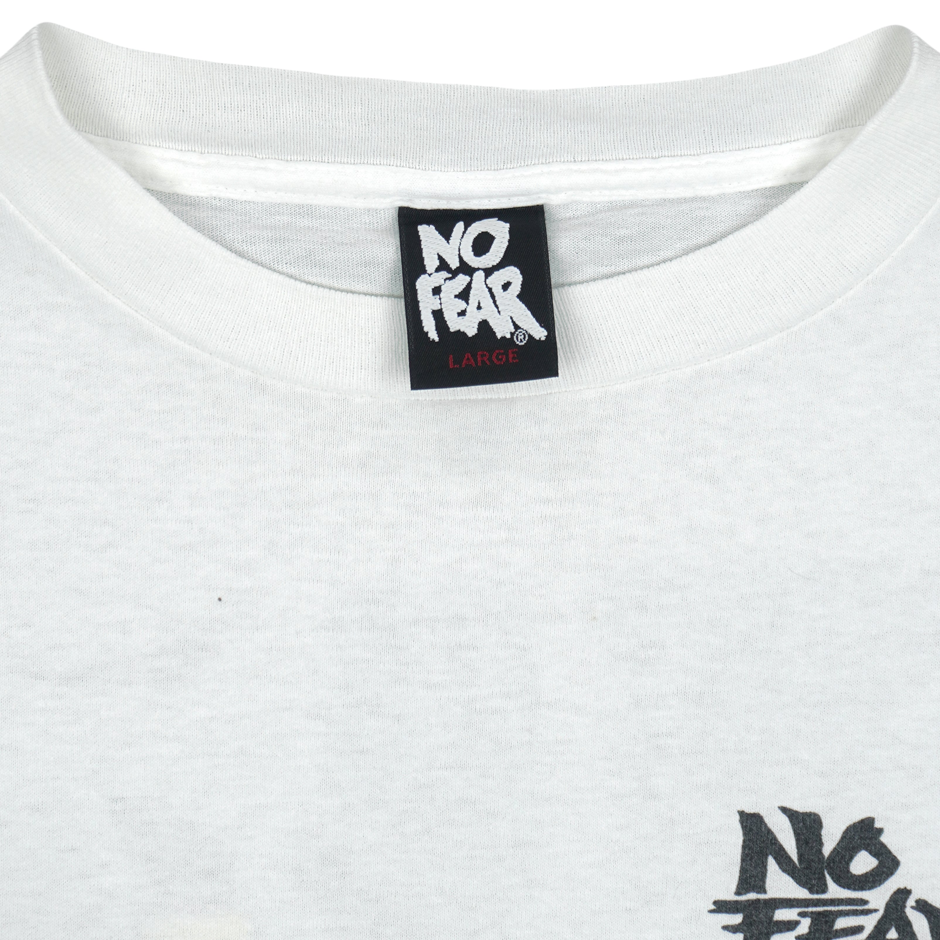 Vintage (No Fear) - Shut Up And Jump T-Shirt 1990s Large Vintage Retro