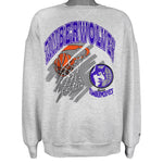 NBA (Bike) - Minnesota Timberwolves Crew Neck Sweatshirt 1990s X-Large