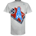 Vintage NFL (Logo 7) - Tennessee Oilers Inaugural Season T-Shirt 1997 Medium Tall in gray