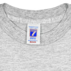 Vintage NFL (Logo 7) - Tennessee Oilers Inaugural Season T-Shirt 1997 Medium Tall in gray
