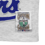 Cooperstown Collection patch on the light gray jersey