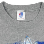 NHL (Bulletin Athletic) - Toronto Maple Leafs Hockey T-Shirt 1993 Medium Vintage Retro Hockey