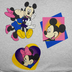 Disney - Mickey & Minnie Turtleneck Sweatshirt 1980s Medium