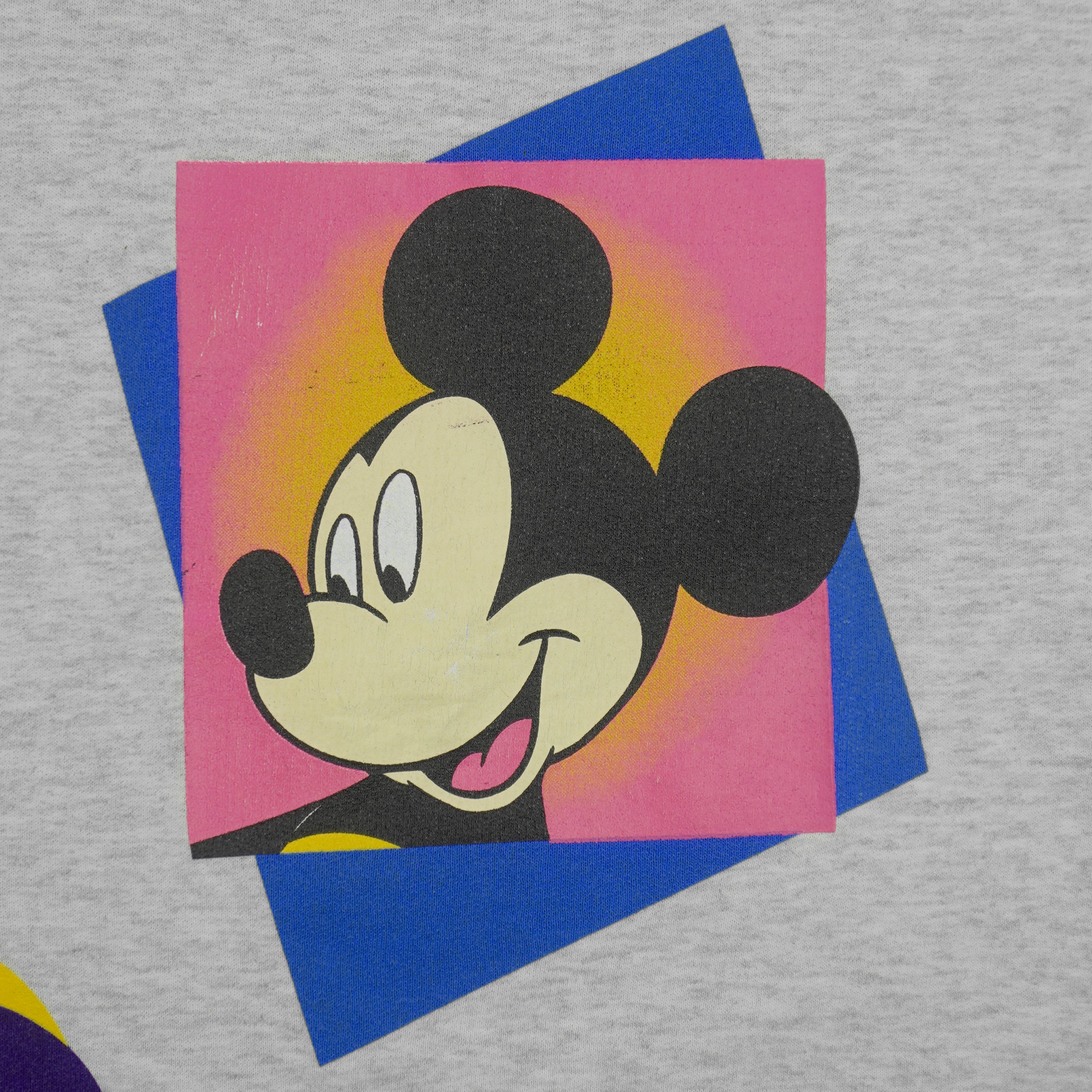 Disney - Mickey & Minnie Turtleneck Sweatshirt 1980s Medium