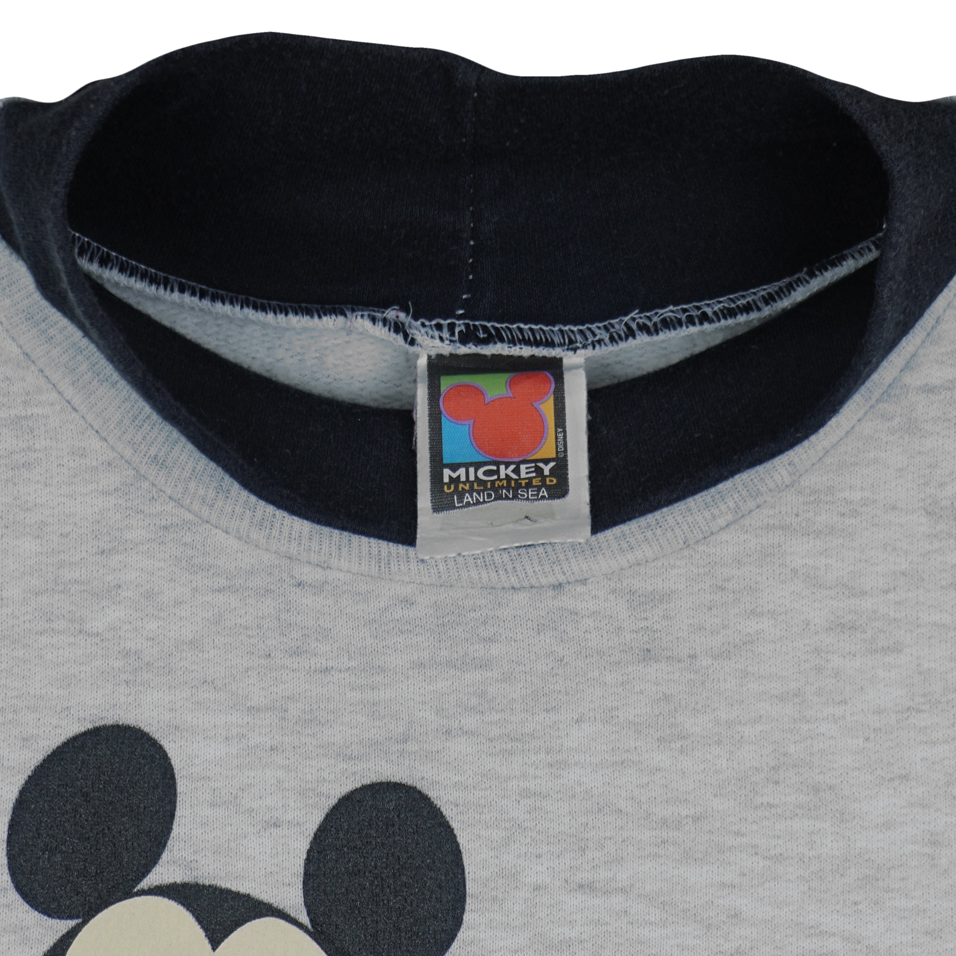 Disney - Mickey & Minnie Turtleneck Sweatshirt 1980s Medium