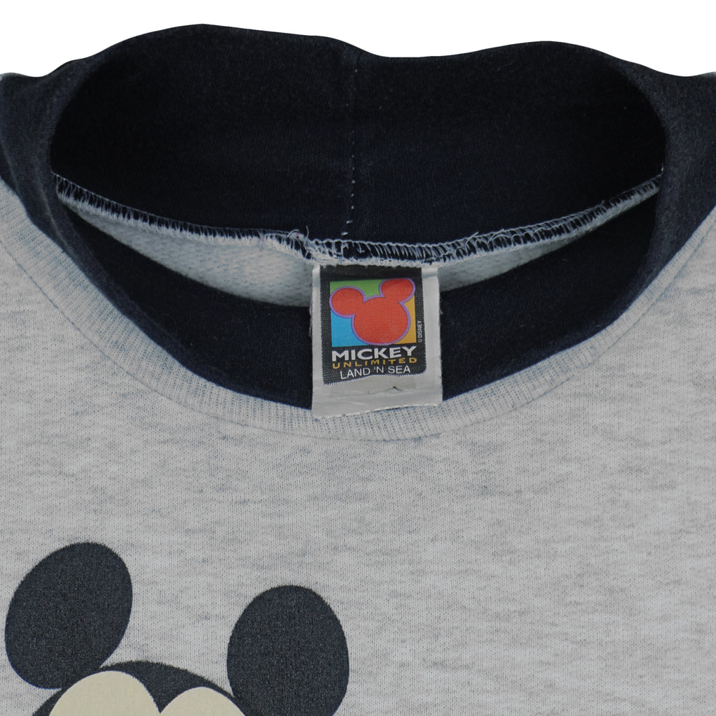 Disney - Mickey & Minnie Turtleneck Sweatshirt 1980s Medium