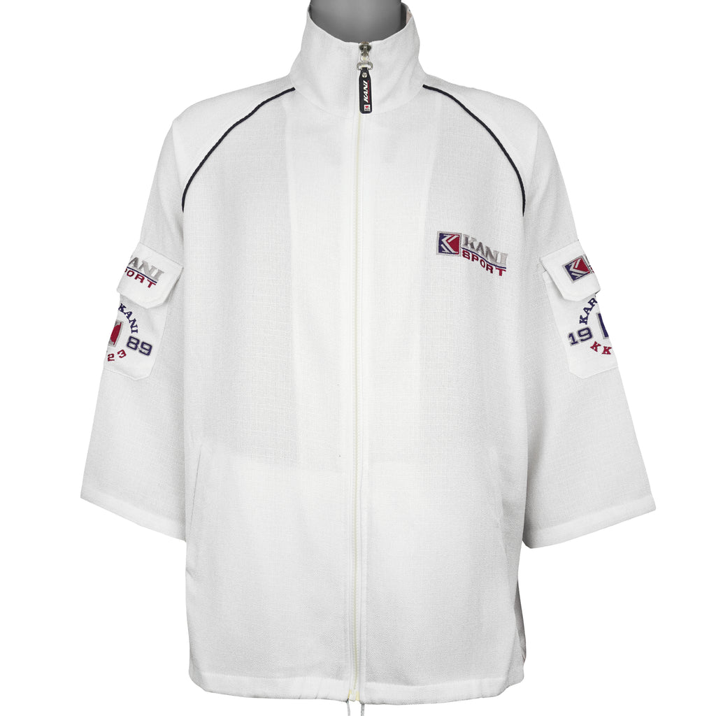 Karl Kani - USA Sport KKJ 23 Spell-Out Zip-Up Jacket 1989 XX-Large Vintage Retro