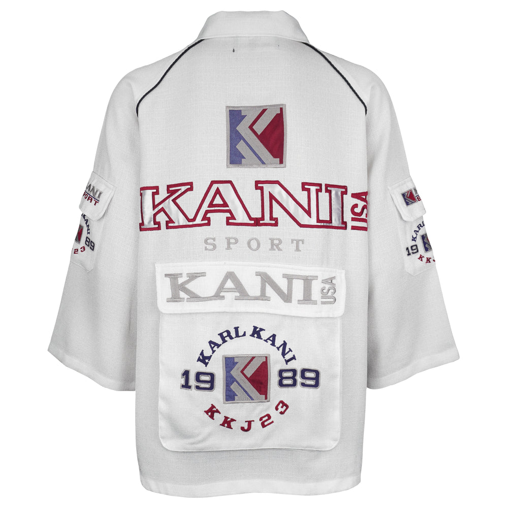 Karl Kani - USA Sport KKJ 23 Spell-Out Zip-Up Jacket 1989 XX-Large Vintage Retro