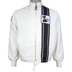 Vintage - Ford Cobra Racing Embroidered Fleece Jacket 1990s Medium Vintage Retro