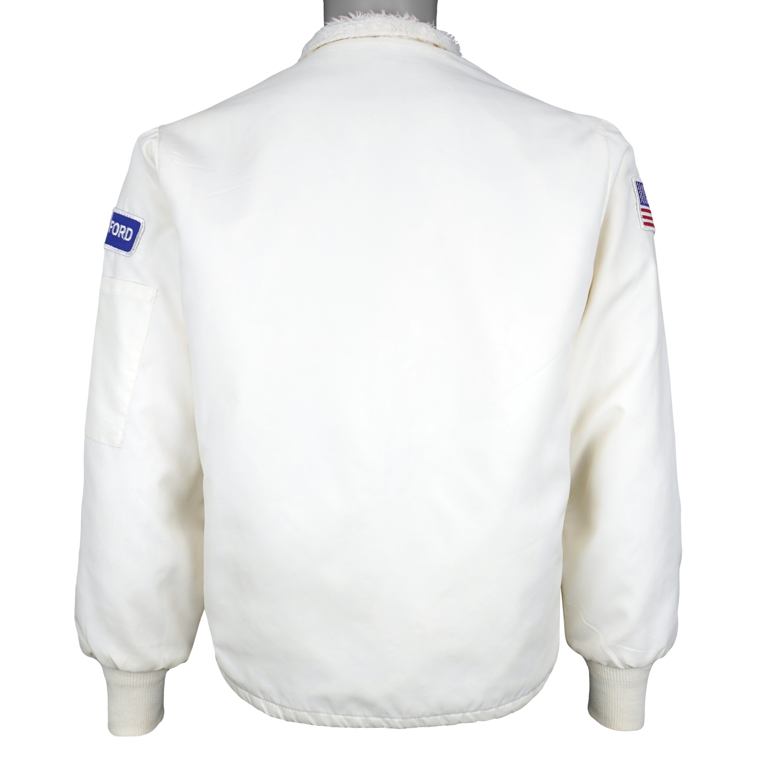 Vintage - Ford Cobra Racing Embroidered Fleece Jacket 1990s Medium Vintage Retro