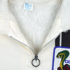 Vintage - Ford Cobra Racing Embroidered Fleece Jacket 1990s Medium Vintage Retro