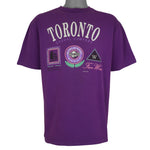 Vintage (Waves) - Toronto Casual Comfort Single Stitch T-Shirt 1990 Large