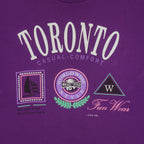 Vintage (Waves) - Toronto Casual Comfort Single Stitch T-Shirt 1990 Large Vintage Retro