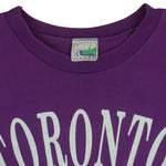 Vintage (Waves) - Toronto Casual Comfort Single Stitch T-Shirt 1990 Large Vintage Retro