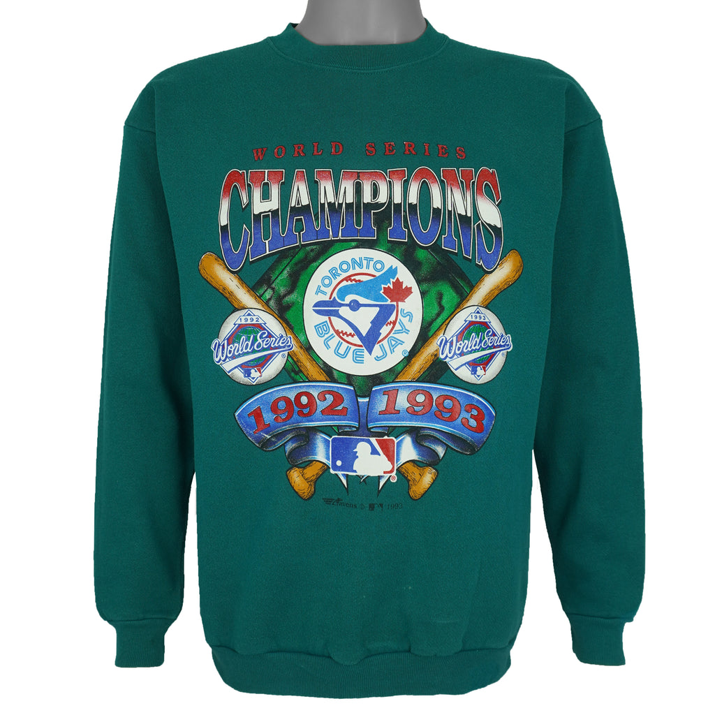 MLB (Ravens) - Toronto Blue Jays World Series Champions Sweatshirt 1993 Large Vintage Retro Baseball