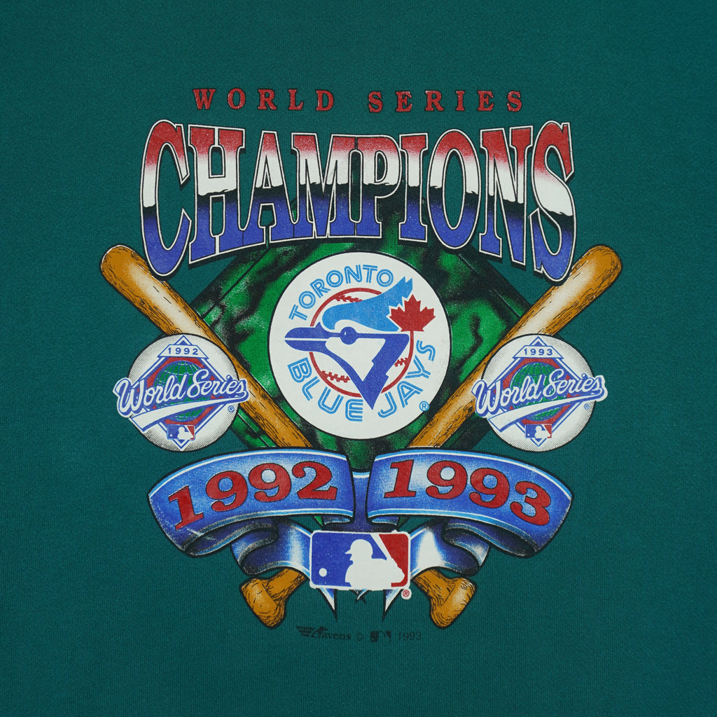 MLB (Ravens) - Toronto Blue Jays World Series Champions Sweatshirt 1993 Large Vintage Retro Baseball