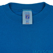 NFL (Logo 7) - Jacksonville Jaguars Football Embroidered Sweatshirt 1990s Medium Vintage Retro Football