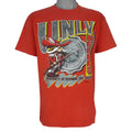 NCAA (Capitol) - UNLV Rebels Single Stitch T-Shirt 1990s Large Vintage Retro