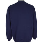 Budweiser (Hanes) - Blue Spell Out Crew Neck Sweatshirt 1993 X-Large Vintage Retro