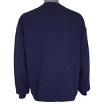 Budweiser (Hanes) - Blue Spell Out Crew Neck Sweatshirt 1993 X-Large Vintage Retro