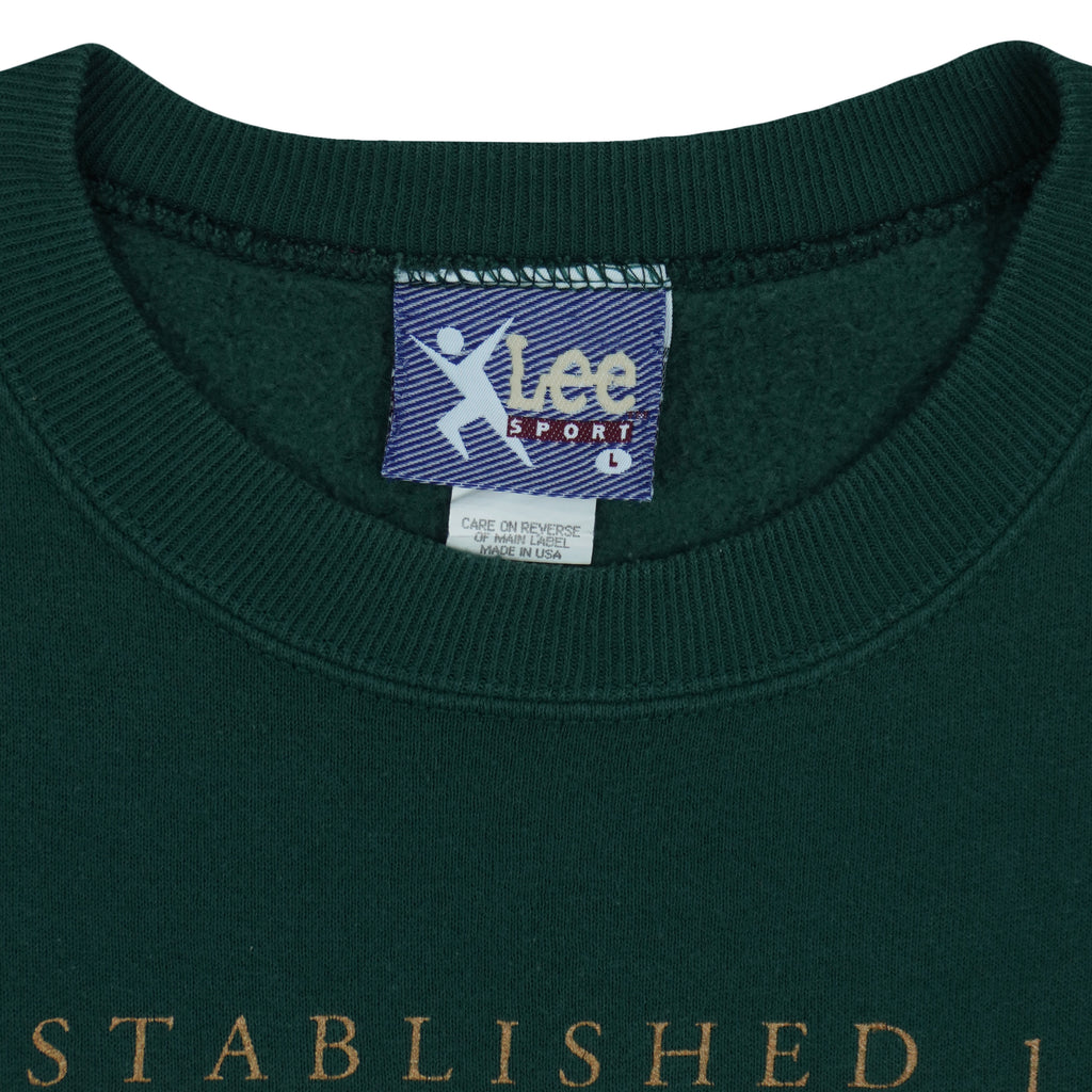 NBA (Lee) - Seattle Super Sonics Washington Crew Neck Sweatshirt 1994 Large Vintage Retro Basketball