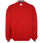Starter (NHL) - Detroit Red Wings Big Logo Sweatshirt 1990s Medium Vintage Retro Hockey