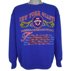 NFL (Nutmeg) - New York Giants Sweatshirt 1990s X-Large Vintage Retro Football