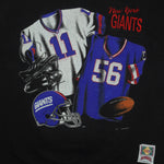 NFL (Nutmeg) - New York Giants Football Jersey Sweatshirt 1993 Large Vintage Retro Football