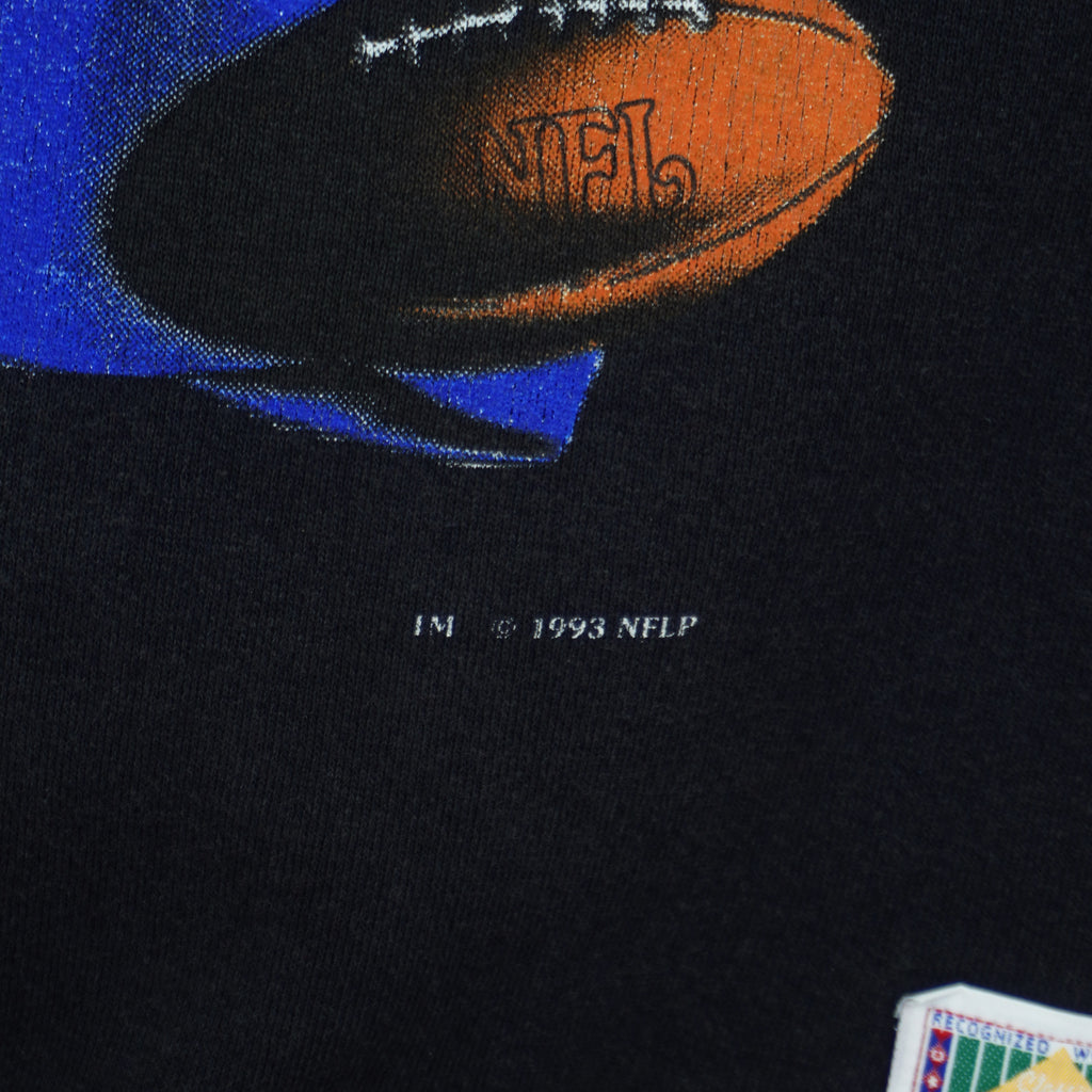 NFL (Nutmeg) - New York Giants Football Jersey Sweatshirt 1993 Large Vintage Retro Football