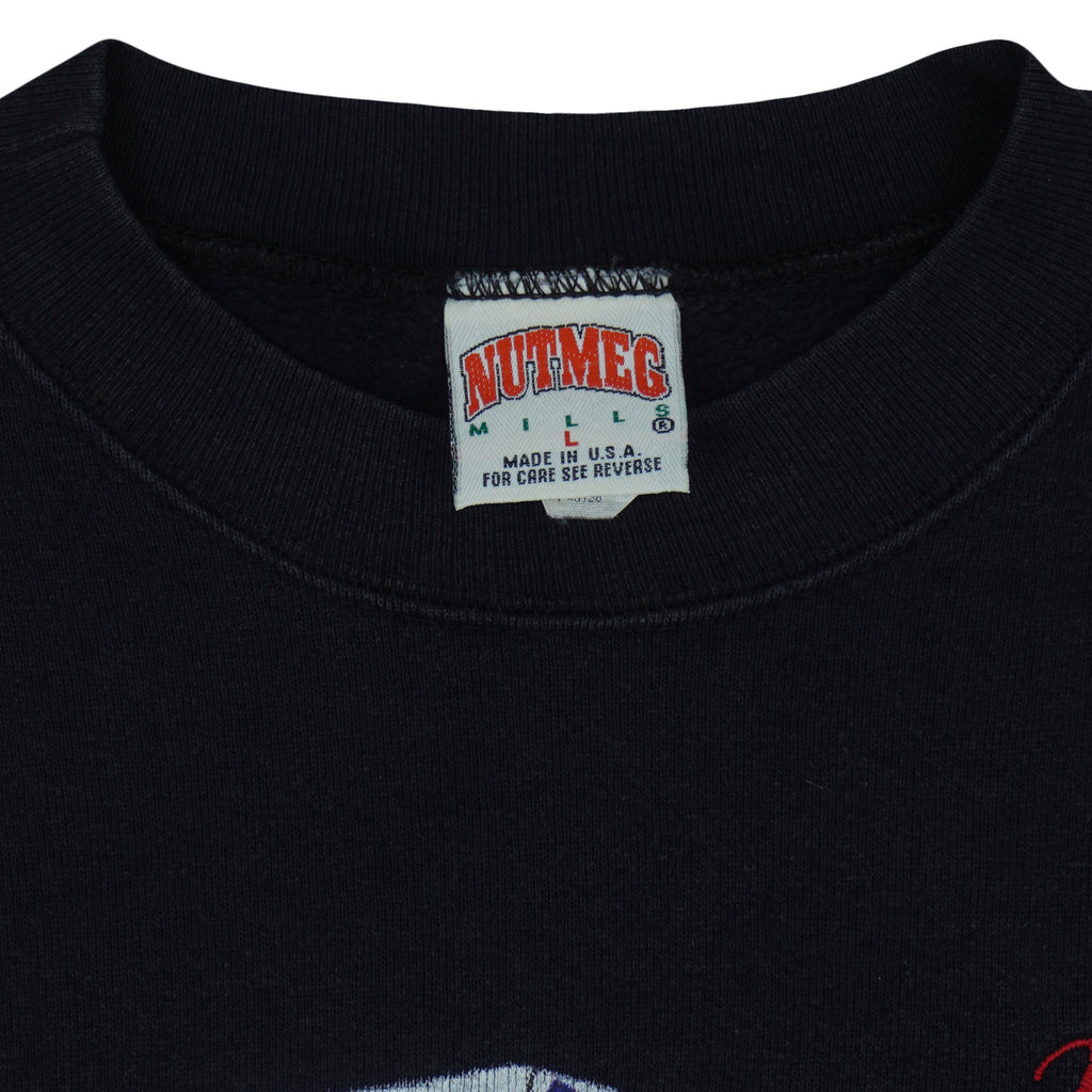 NFL (Nutmeg) - New York Giants Football Jersey Sweatshirt 1993 Large Vintage Retro Football