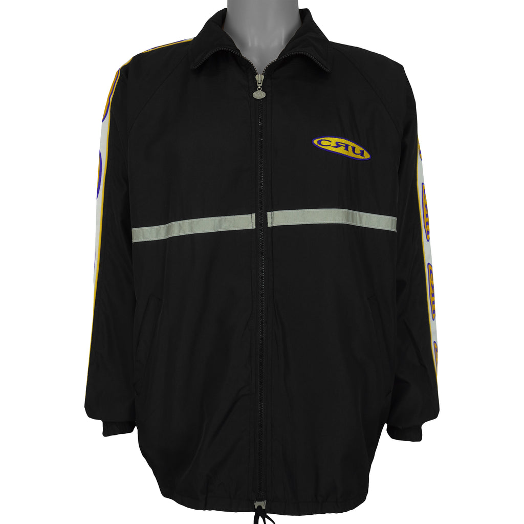 Vintage - CRU Big Spell-Out Windbreaker 1990s Large Vintage Retro