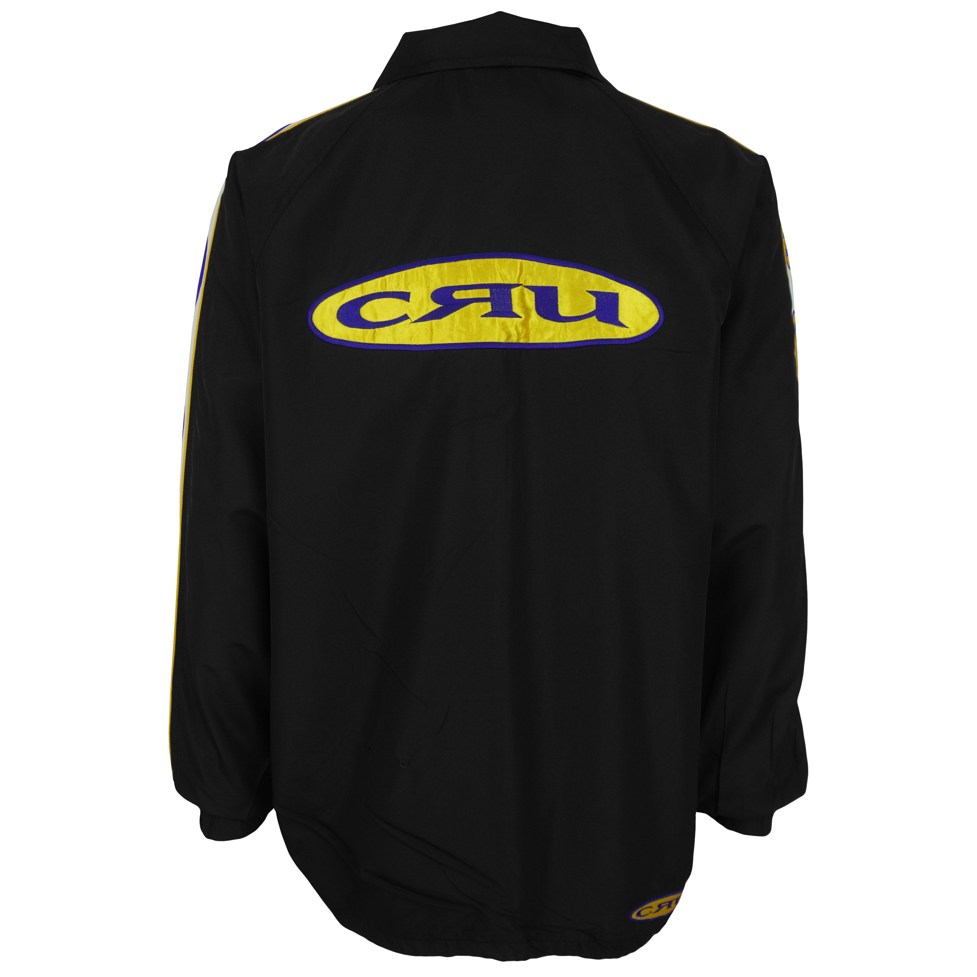 Vintage - CRU Big Spell-Out Windbreaker 1990s Large Vintage Retro