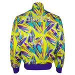 Adidas - Neon Multicolor Track Jacket 1990s Large Vintage Retro