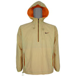Nike - 1/4 Zip Hooded Pullover Windbreaker 1990s Medium Vintage Retro